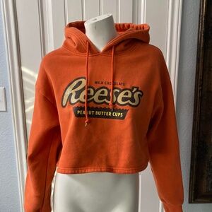 Reeces Peanut Butter Cup Cropped Sweatshirt